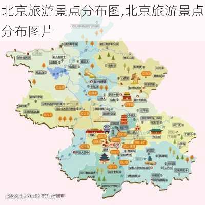 北京旅游景点分布图,北京旅游景点分布图片