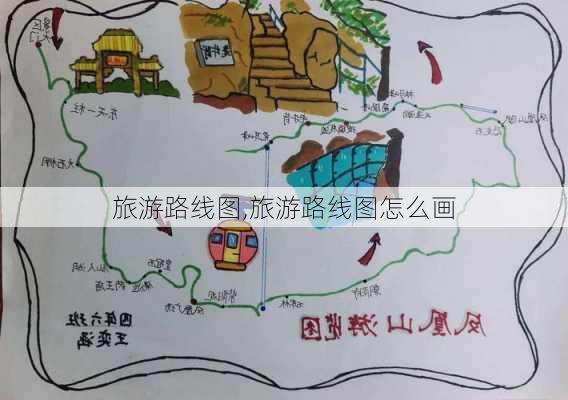 旅游路线图,旅游路线图怎么画