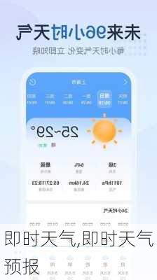 即时天气,即时天气预报