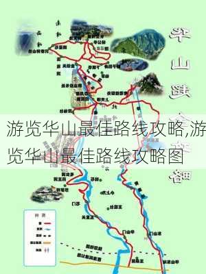 游览华山最佳路线攻略,游览华山最佳路线攻略图