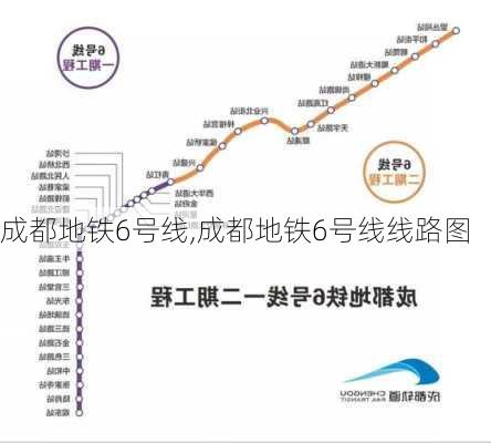 成都地铁6号线,成都地铁6号线线路图