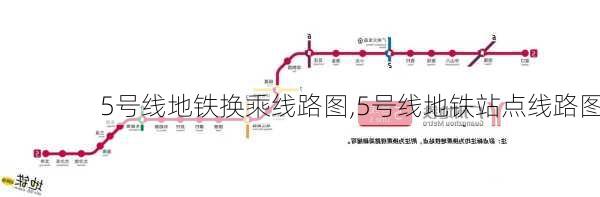 5号线地铁换乘线路图,5号线地铁站点线路图