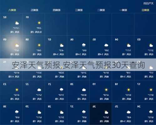 安泽天气预报,安泽天气预报30天查询