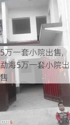 5万一套小院出售,勐海5万一套小院出售