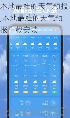 本地最准的天气预报,本地最准的天气预报下载安装