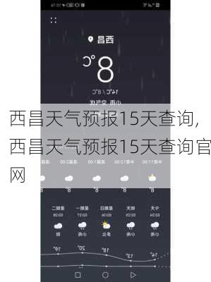 西昌天气预报15天查询,西昌天气预报15天查询官网