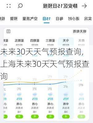 未来30天天气预报查询,上海未来30天天气预报查询