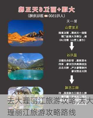 去大理丽江旅游攻略,去大理丽江旅游攻略路线