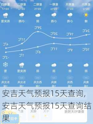 安吉天气预报15天查询,安吉天气预报15天查询结果