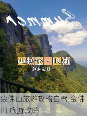 金佛山旅游攻略自驾,金佛山 旅游攻略