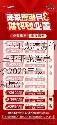 三亚亚龙湾房价,三亚亚龙湾房价2023年最新房价