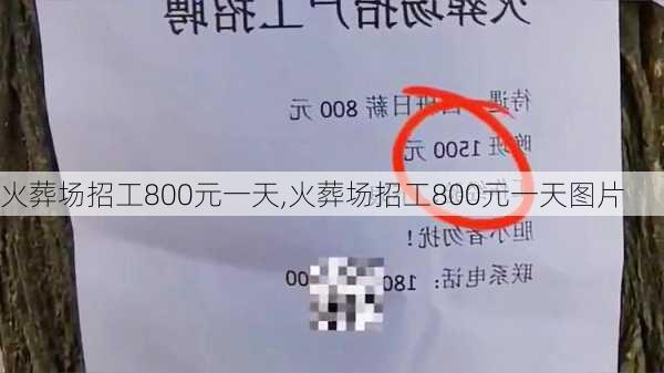 火葬场招工800元一天,火葬场招工800元一天图片