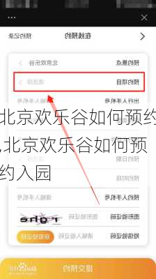 北京欢乐谷如何预约,北京欢乐谷如何预约入园