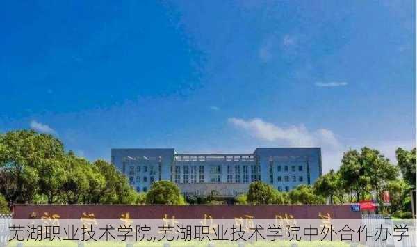 芜湖职业技术学院,芜湖职业技术学院中外合作办学