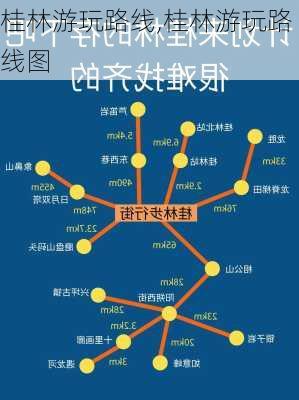 桂林游玩路线,桂林游玩路线图