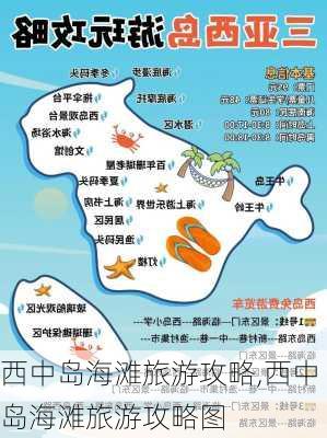 西中岛海滩旅游攻略,西中岛海滩旅游攻略图