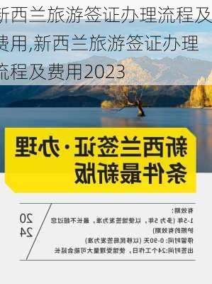 新西兰旅游签证办理流程及费用,新西兰旅游签证办理流程及费用2023