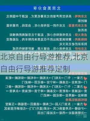 北京自由行导游推荐,北京自由行导游推荐定制