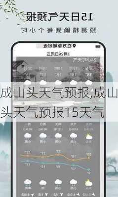 成山头天气预报,成山头天气预报15天气