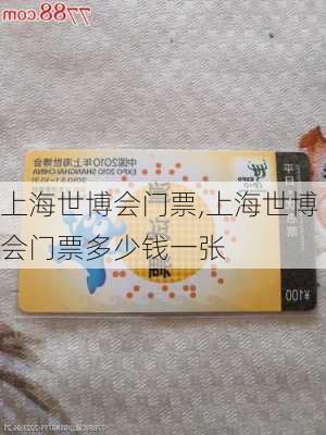 上海世博会门票,上海世博会门票多少钱一张