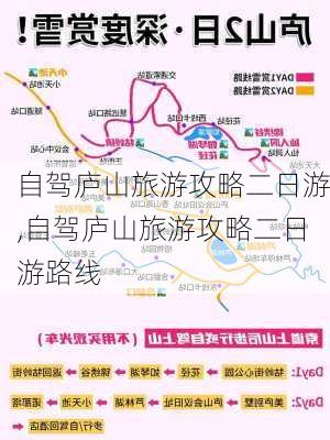 自驾庐山旅游攻略二日游,自驾庐山旅游攻略二日游路线