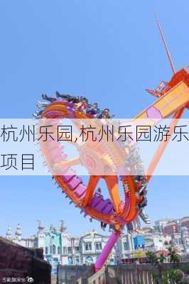 杭州乐园,杭州乐园游乐项目