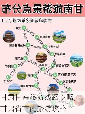 甘肃甘南旅游线路攻略,甘肃省甘南旅游攻略