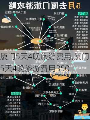 厦门5天4晚旅游费用,厦门5天4晚旅游费用350