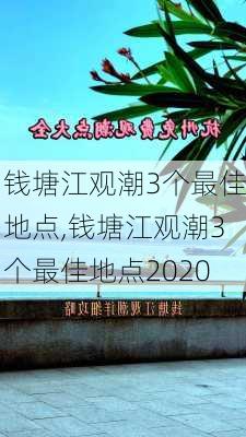 钱塘江观潮3个最佳地点,钱塘江观潮3个最佳地点2020