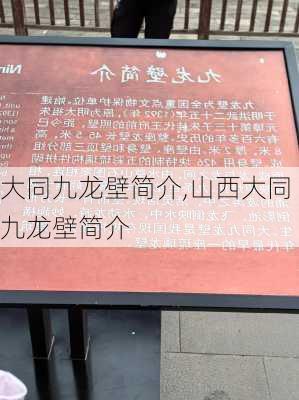 大同九龙壁简介,山西大同九龙壁简介