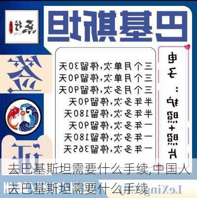 去巴基斯坦需要什么手续,中国人去巴基斯坦需要什么手续