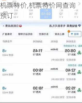 机票特价,机票特价网查询预订