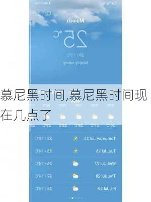 慕尼黑时间,慕尼黑时间现在几点了