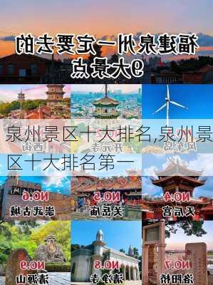 泉州景区十大排名,泉州景区十大排名第一