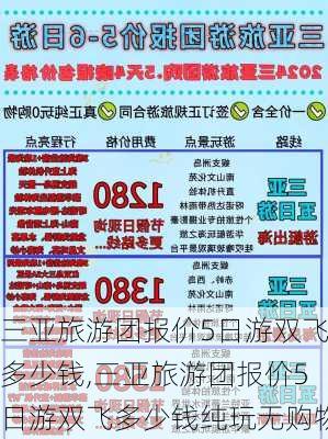 三亚旅游团报价5日游双飞多少钱,三亚旅游团报价5日游双飞多少钱纯玩无购物