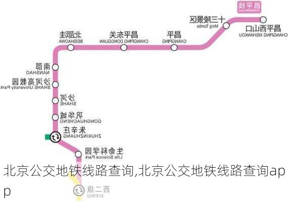 北京公交地铁线路查询,北京公交地铁线路查询app