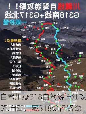 自驾川藏318自驾游详细攻略,自驾川藏318途径路线