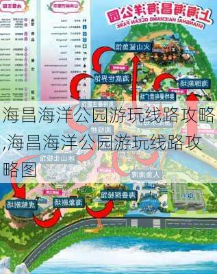 海昌海洋公园游玩线路攻略,海昌海洋公园游玩线路攻略图