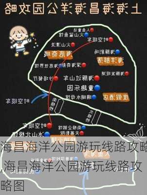 海昌海洋公园游玩线路攻略,海昌海洋公园游玩线路攻略图