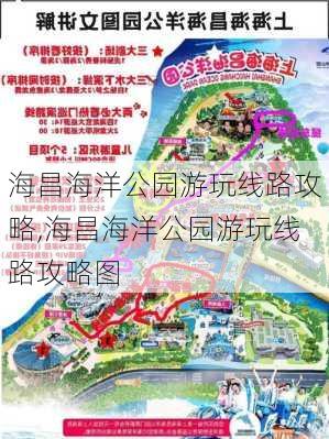 海昌海洋公园游玩线路攻略,海昌海洋公园游玩线路攻略图