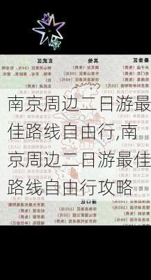 南京周边二日游最佳路线自由行,南京周边二日游最佳路线自由行攻略