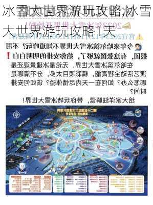 冰雪大世界游玩攻略,冰雪大世界游玩攻略1天