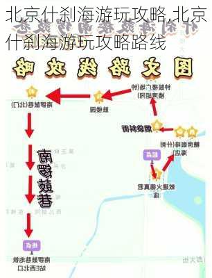 北京什刹海游玩攻略,北京什刹海游玩攻略路线