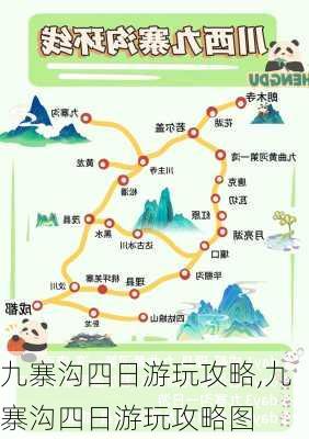 九寨沟四日游玩攻略,九寨沟四日游玩攻略图