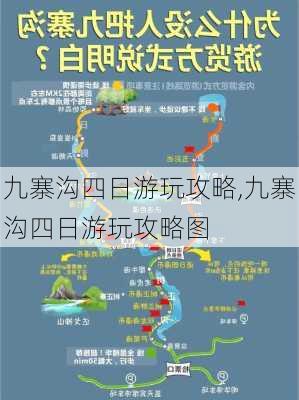 九寨沟四日游玩攻略,九寨沟四日游玩攻略图