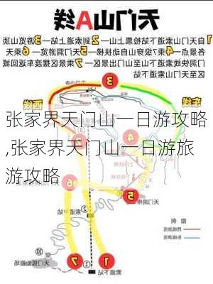 张家界天门山一日游攻略,张家界天门山一日游旅游攻略