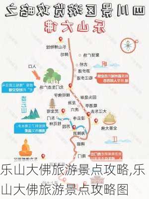 乐山大佛旅游景点攻略,乐山大佛旅游景点攻略图