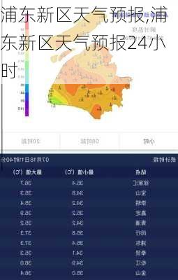 浦东新区天气预报,浦东新区天气预报24小时