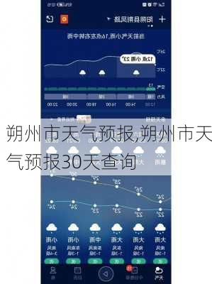 朔州市天气预报,朔州市天气预报30天查询