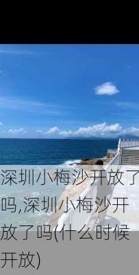 深圳小梅沙开放了吗,深圳小梅沙开放了吗(什么时候开放)